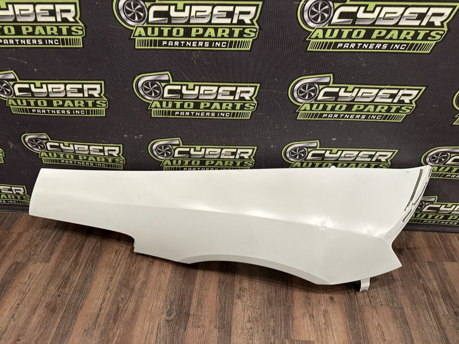 2017-2018 AUDI R8 SPYDER REAR PASSENGER QUARTER PANEL METALLIC WHITE *DAMAGE*