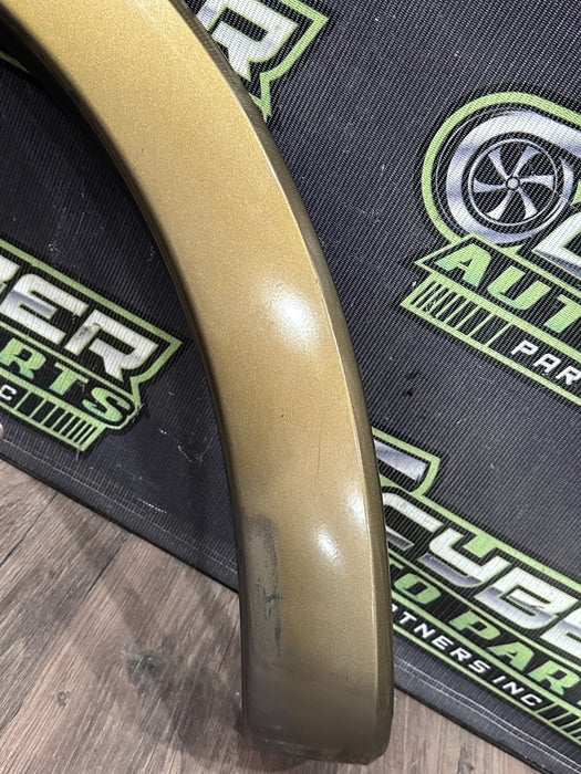 2017-2022 FORD F250 F350 FRONT LEFT RIGHT FENDER FLARES GOLD OEM *PAINT FLAWS*