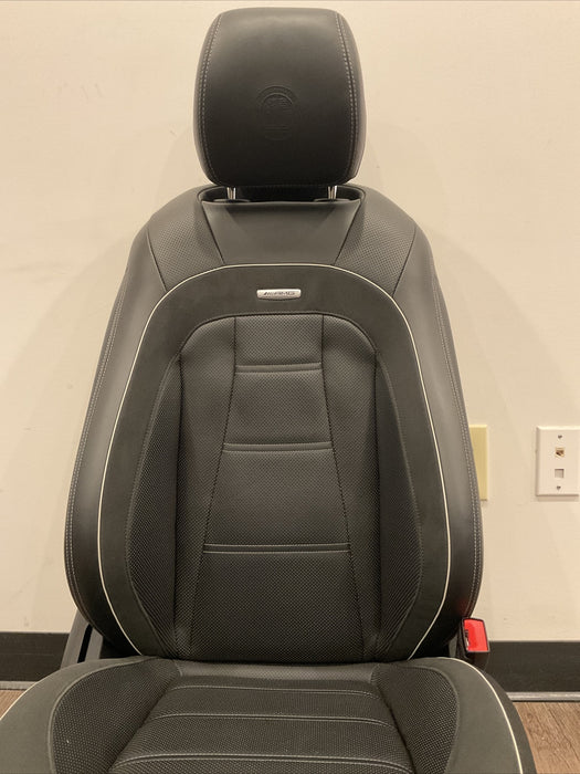 2017-2022 MERCEDES-BENZ E63 S AMG W213 FRONT PASSENGER SEAT HEATED BLACK OEM