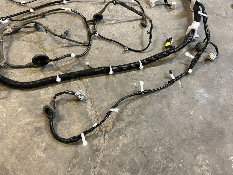 2017 INFINITI Q50 RED SPORT DRIVER LEFT LH SIDE INTERIOR WIRING HARNESS OEM