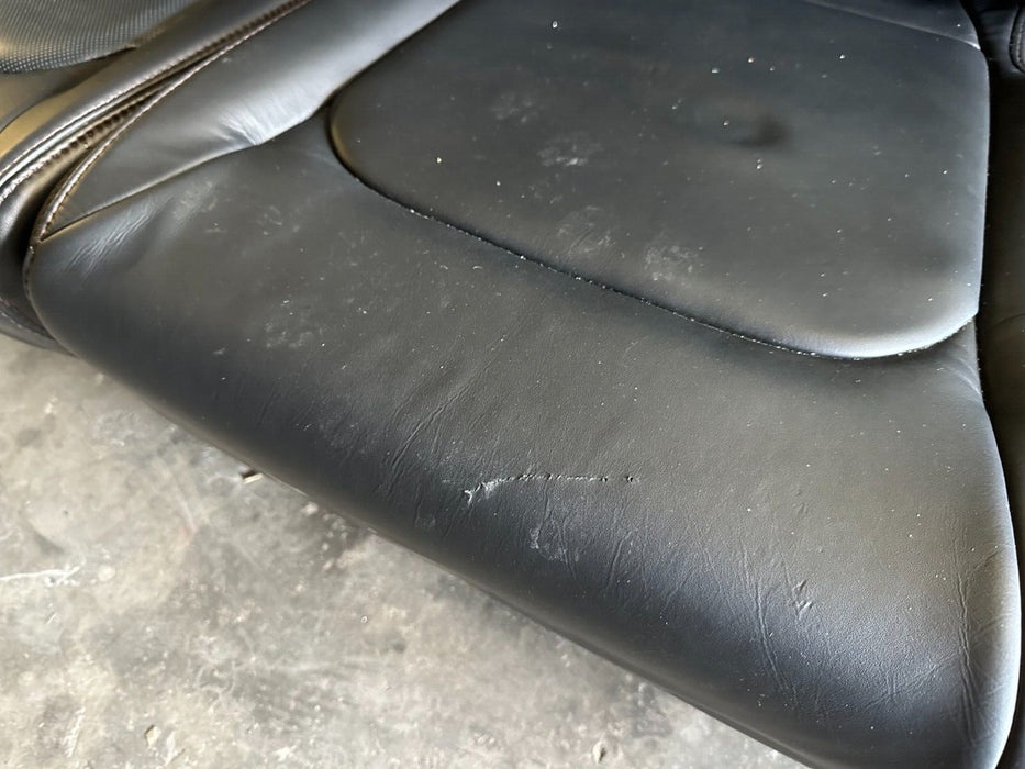 2020 2021 2022 FORD F250 F350 F450 PLATINUM REAR SEAT BLACK LEATHER OEM *READ*
