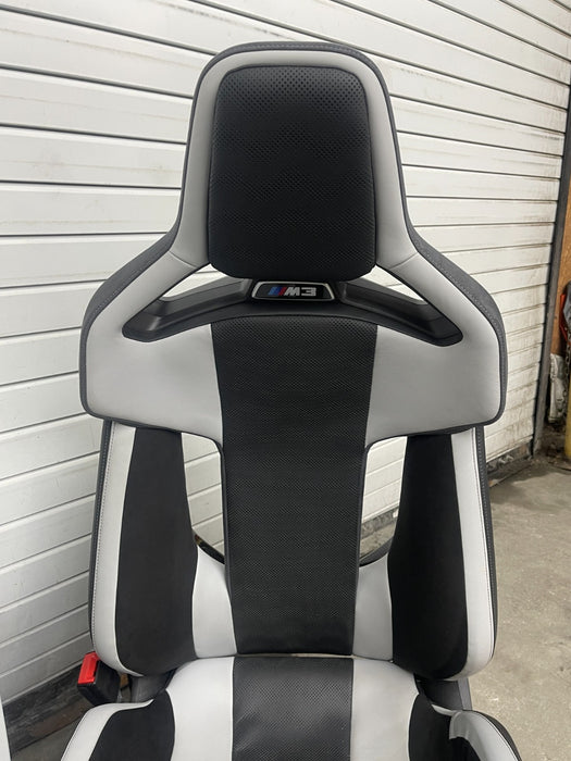 2024 BMW M3 M4 G80 G82 FRONT CARBON BUCKET SEATS REAR SEATS INTERIOR SET OEM