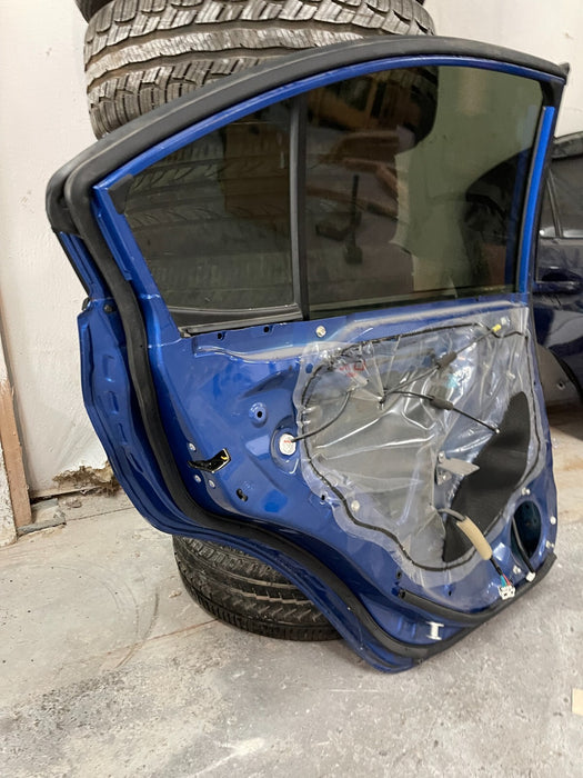 2015-2020 SUBARU WRX STI REAR LEFT DRIVER DOOR SHEEL OEM WORLD RALLY BLUE