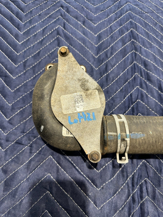 2015 DODGE RAM 2500 THERMOSTAT HOUSING RADIATOR INLET HOSE OEM 5283433