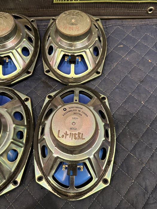 2015 DODGE RAM 2500 FRONT REAR DOOR SPEAKER SET OEM