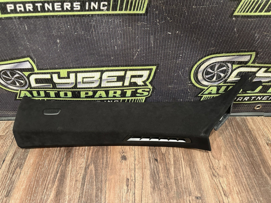 2020 BMW M8 COMP F93 FRONT LEFT & RIGHT ALCANTARA A PILLAR TRIM SET OEM