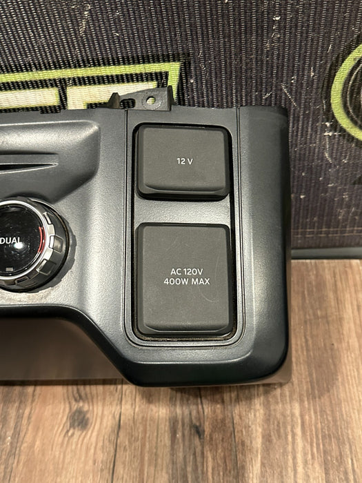 2023-24 FORD F350 HVAC AC A/C HEAT CLIMATE CONTROL BEZEL OEM PC3B E044K30