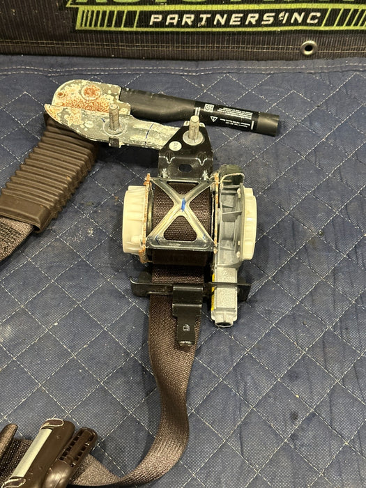 2017-2019 FORD F250 F350 KING RANCH BROWN FRONT RIGHT SEATBELT OEM