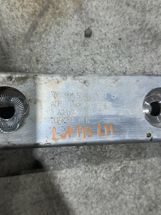 2014 PORSCHE 911 TURBO S 991 SUBFRAME LEFT MOUNTING BRACKET OEM 99150474100