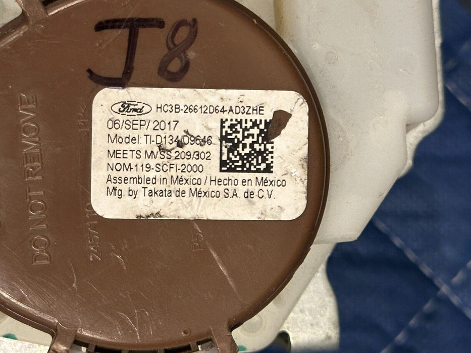 2017 FORD F250 F350 F450 PLATINUM FRONT RIGHT PASSENGER SEATBELT SEAT BELT~READ~