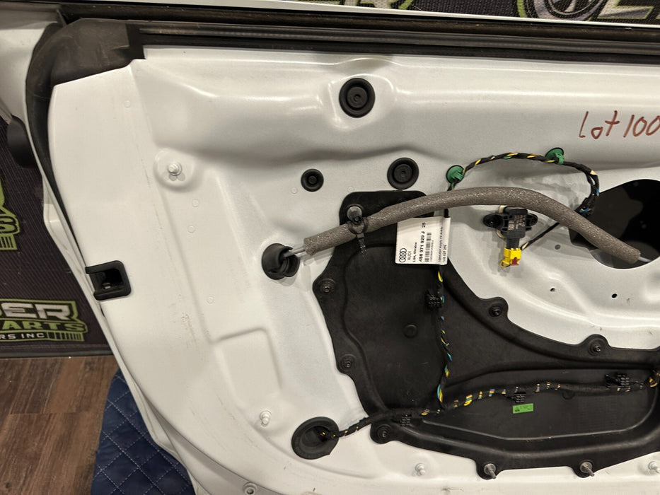 2017 2018 AUDI R8 SPYDER PLUS DRIVER SIDE DOOR OEM GENUINE