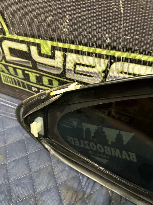 2014 PORSCHE 911 TURBO S REAR LEFT QUARTER WINDOW GLASS OEM