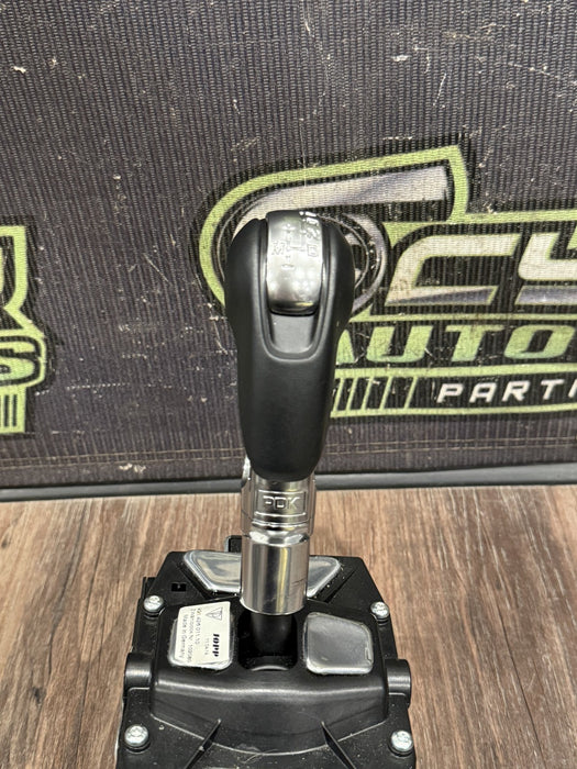2014 PORSCHE 911 TURBO S 991 GEAR SHIFTER SELECTOR W SHIFT KNOB ASSEMBLY OEM