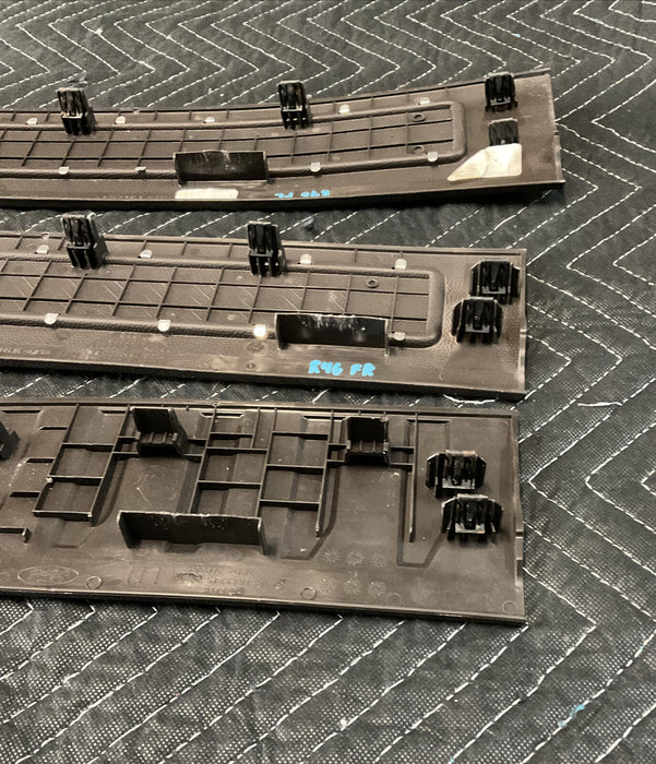 2017-2019 FORD F250 F350 F450 KING RANCH KICK SCUFF PLATE SET OEM