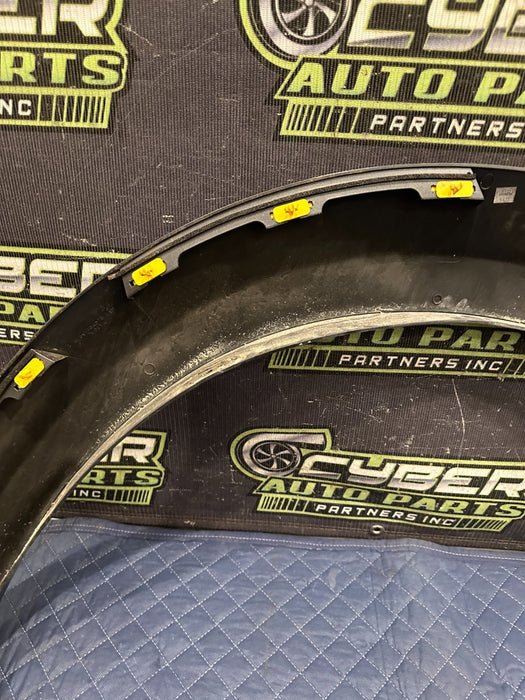 2019 FORD F150 3.5L RAPTOR FRONT LEFT FENDER FLARE MOULDING OEM *SCUFFS 3-4*