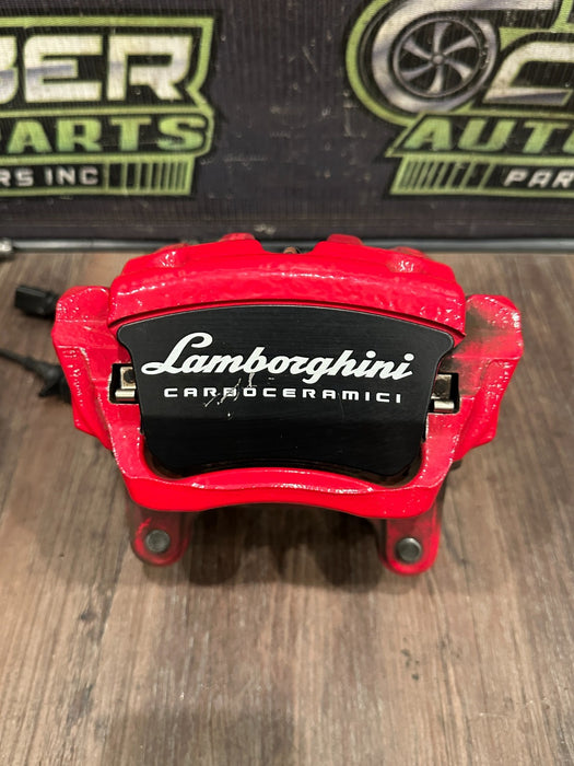 2018-2024 LAMBORGHINI URUS FRONT REAR CARBON CERAMIC BRAKE CALIPERS OEM