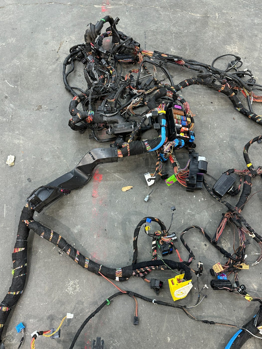 2014 PORSCHE 911 TURBO S INTERIOR BODY WIRING HARNESS OEM