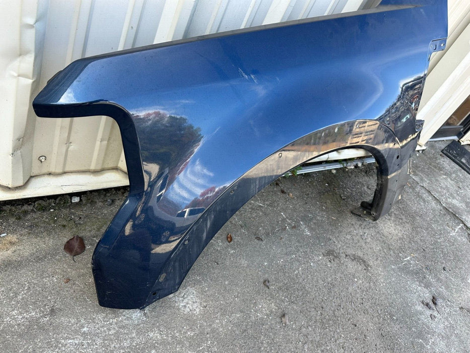 2017-2022 FORD F250 F350 DRIVER FENDER W/ FLARE HOLES OEM *DAMAGE SEE PICS*
