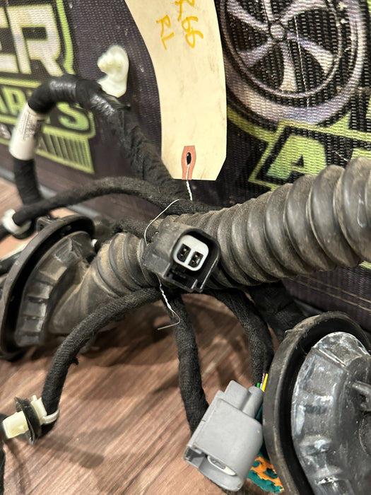 2020-2022 FORD F350 REAR DRIVER LEFT DOOR WIRE WIRING HARNESS OEM MC3T-14633-AAA