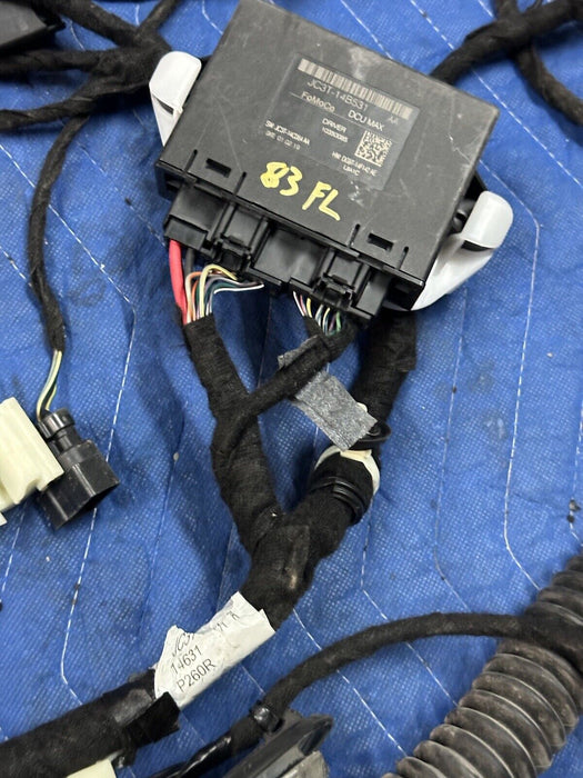 2019 FORD F350 LIMITED FRONT LEFT DRIVER DOOR HARNESS OEM JC3T-14630-AA