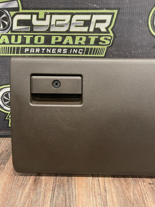 2017-2019 FORD F250 F350 KING RANCH BROWN GLOVE BOX COMPARTMENT OEM