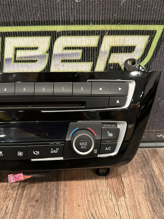 2020 BMW M4 F82 RADIO HVAC AC A/C HEAT CONTROL BEZEL PANEL W AMBENT LIGHTING OEM