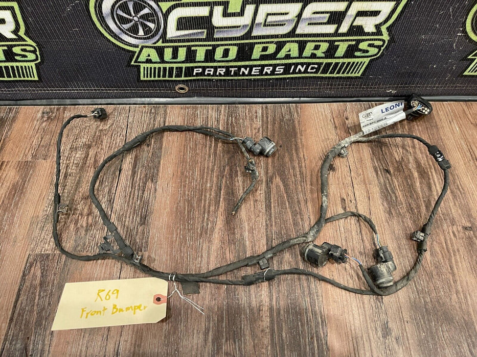 2012 AUDI R8 FRONT BUMPER SENSOR WIRING HARNESS OEM (READ/CUT) 420 971 095 A