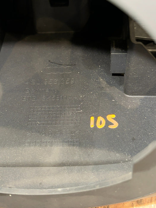 2021 AUDI R8 STEERING COLUMN TRIM SHROUD ASSEMBLY OEM *FLAWS #2*