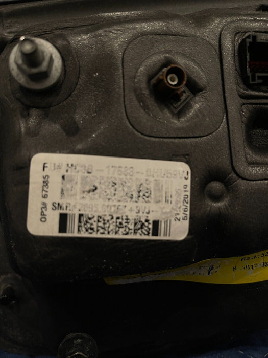 2017-2022 FORD F250 F350 F450 DRIVER LEFT TOW MIRROR OEM CAMERA BLIND SPOT~READ~