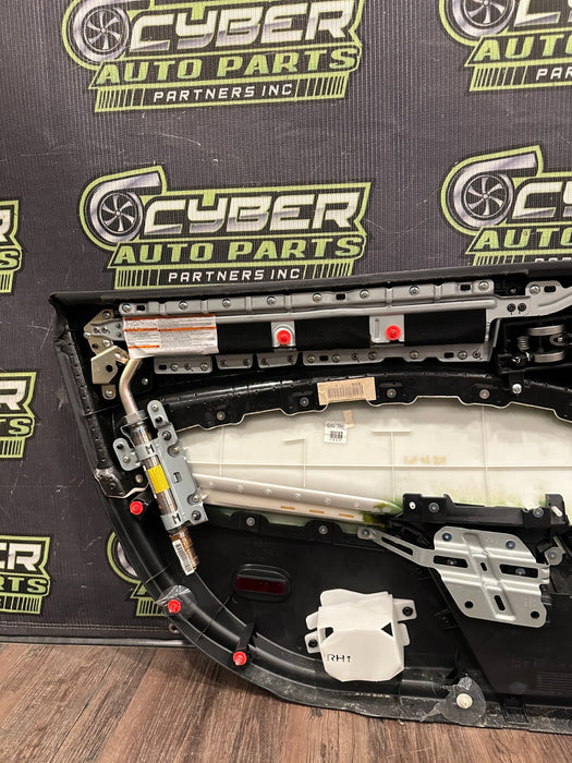 2010 NISSAN 370Z FRONT PASSENGER RIGHT DOOR PANEL OEM *READ DESCRIPTION!*