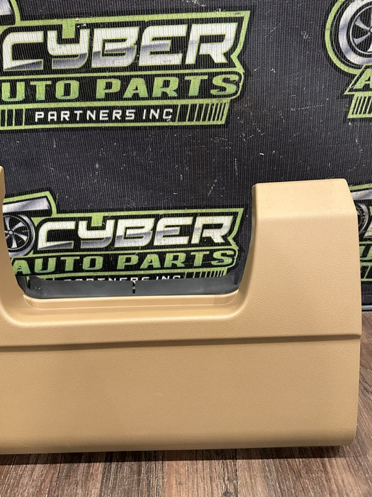 2023-2024 FORD F350 BAJA TAN LEFT KNEE PANEL / STEERING COLUMN COVER OEM