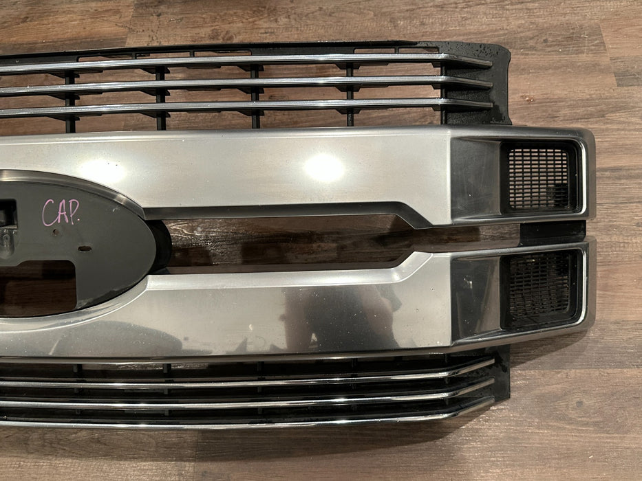 2017-2019 FORD F250 F350 F450 LIMITED GRILLE OEM