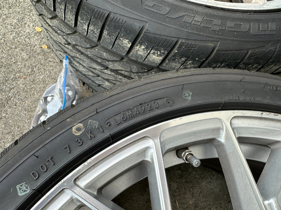 5x108 GWG Wheels 20x10.5 REARS 20x9 FRONTS FORD JAGUAR NEW NITTO TIRES