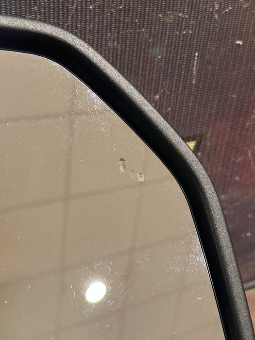 2023-2024 FORD F350 PASSENGER RIGHT CHROME CAP TOW MIRROR W CAMERA OEM