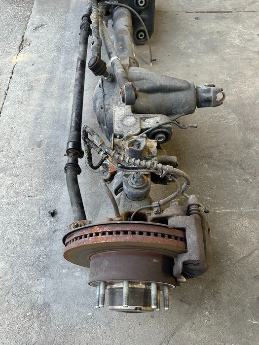 2017-2022 FORD F250 F350 FRONT AXLE ASSEMBLY 3.55 (3J) 4X4 39K MILES DANA 60 OEM