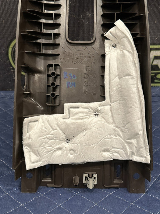 2017 2019 FORD F250 F350 KING RANCH BROWN RIGHT UPPER B PILLAR OEM *SCRATCHES*