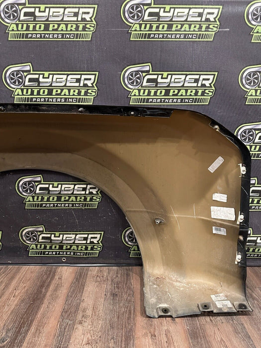 2019-22 FORD F350 F450 DUALLY LEFT BED FENDER FLARE AGATE BLACK (UM) OEM *SCUFFS