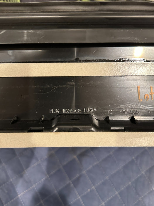 2019 FORD F150 3.5L RAPTOR REAR LEFT GLOSS BLACK DOOR B PILLAR OEM *RESIDUE 4*