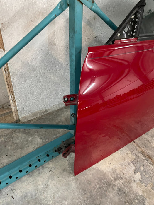 2009-2020 NISSAN 370Z COUPE DRIVER LEFT DOOR RED OEM