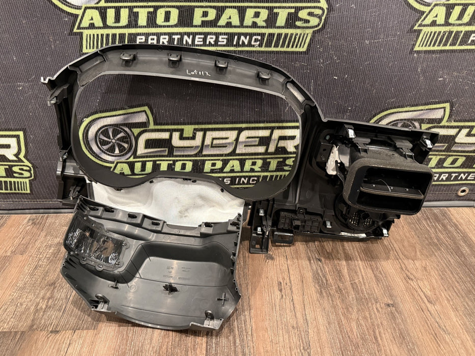 2017 NISSAN TITAN XD RESERVE CLUSTER TRIM AIR VENT TRIM ASSEMBLY OEM