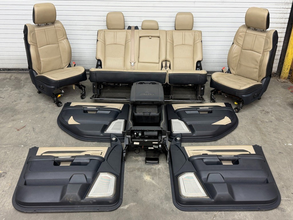 2022 RAM 2500 3500 MEGA CAB LIMITED FRONT REAR SEATS CENTER CONSOLE DOOR PANELS