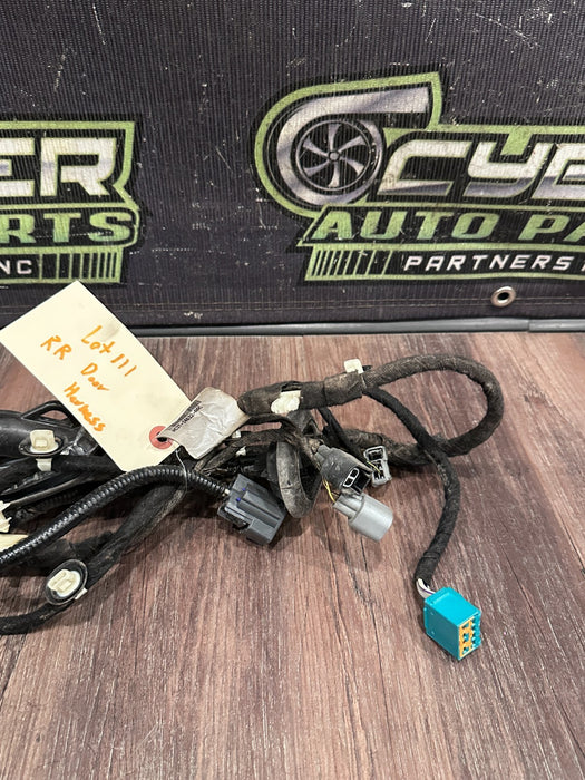2017-2019 FORD F250 F350 REAR RIGHT DOOR WIRING HARNESS OEM HC3T-14632-AAC