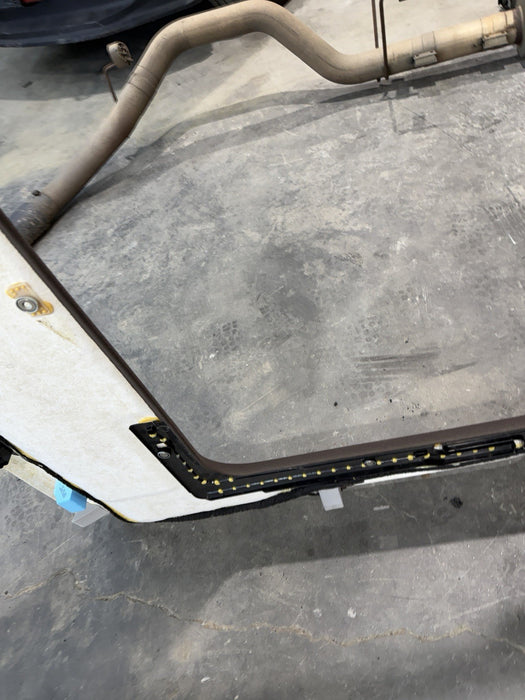 2017-2022 FORD F250 F350 F450 KING RANCH TWIN PANEL MOONROOF HEADLINER BROWN OEM