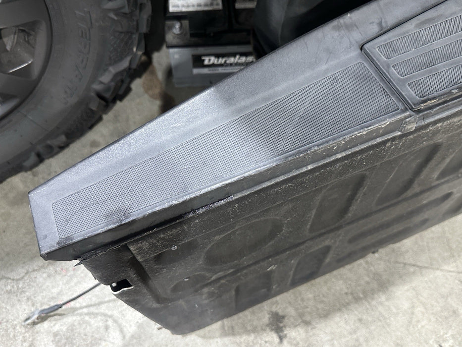 2017-2019 FORD F250 F350 TAILGATE W NO PLAQUE OEM *BENT/WEAR 8,12-14* (UG)