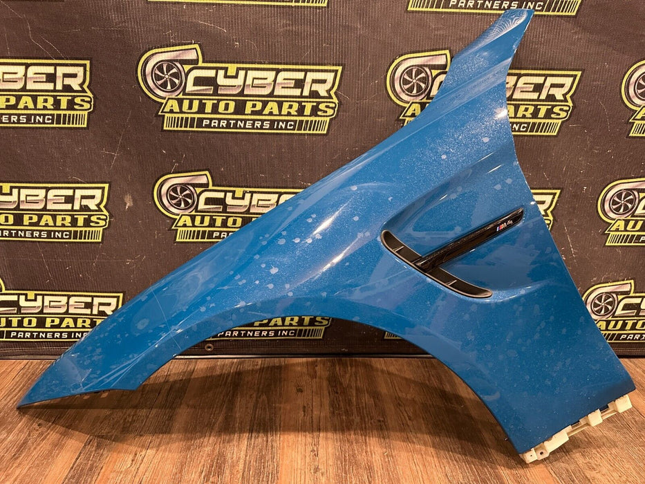 2020 BMW M4 F82 DRIVER LEFT FENDER LAGUNA SECA BLUE (448) OEM *PPF WEAR/READ