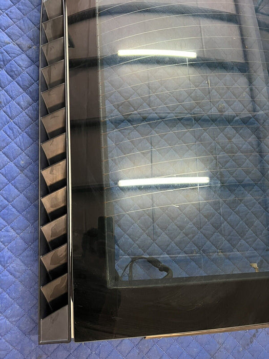 2012 AUDI R8 REAR HATCH DECK TRUNK LID & WINDSHIELD GLASS ASSEMBLY OEM