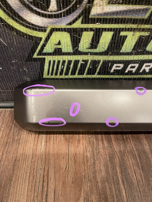 2017-2019 FORD F250 F350 REAR PASSENGER RIGHT DOOR PANEL HANDLE COVER OEM *CHIPS