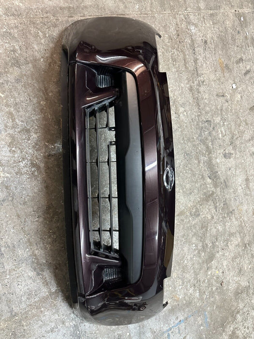 2010 NISSAN 370Z FRONT BUMPER COVER BLACK CHERRY *NAG OEM ~MINOR WEAR/SCRATCHES~