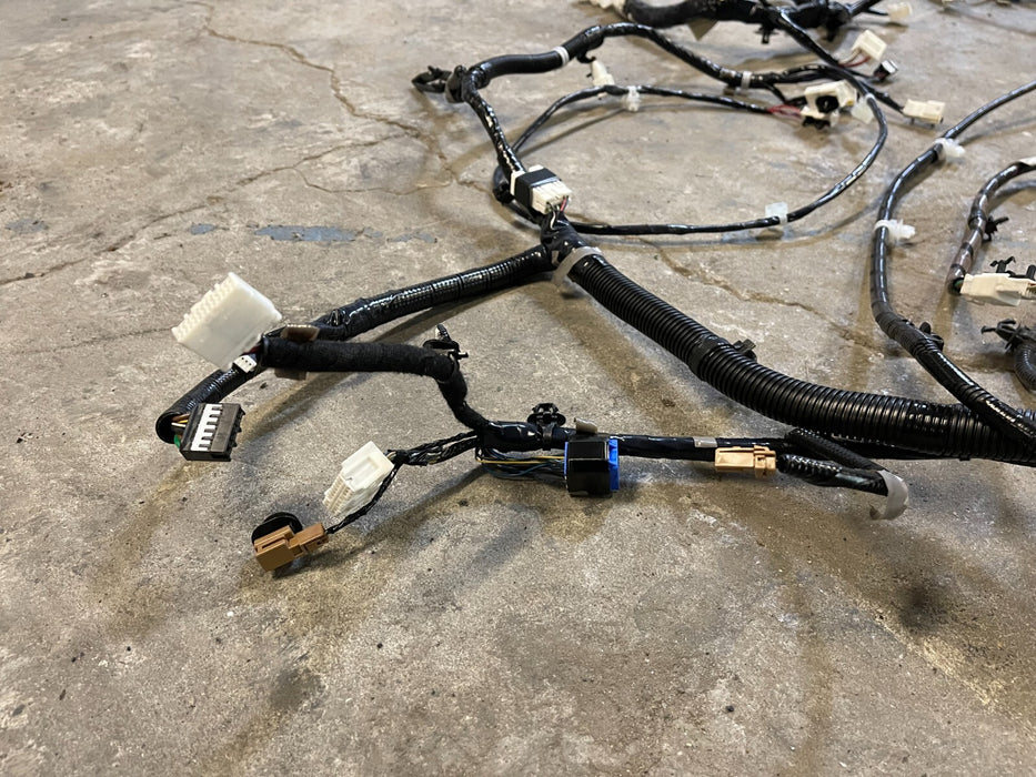 2017 INFINITI Q50 RED SPORT DRIVER LEFT LH SIDE INTERIOR WIRING HARNESS OEM