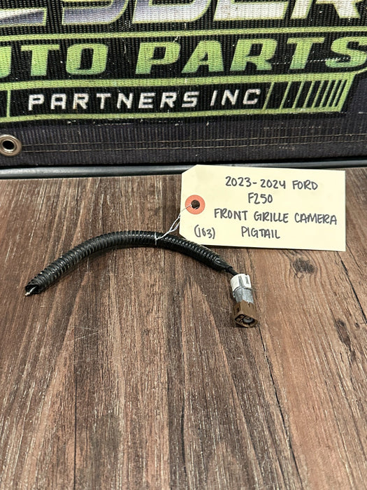 2023-2024 FORD F250 FRONT BUMPER GRILLE CAMERA PIGTAIL OEM